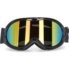 Trespass Adults Unisex Vickers Double Lens Snow Sport Ski Goggles (One Size) (Black)