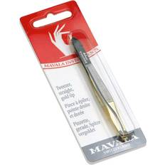 Oro Pinzas Mavala Straight Tweezers Gold Tip