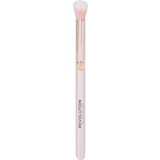 Blåa Sminkborstar Revolution Beauty Create Fluffy Blending Brush R4