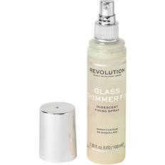 Normal Skin Setting Sprays Revolution Beauty Glass Shimmer Fix Setting Spray