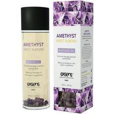 Sweet almond oil Exsens Amethyst Sweet Almond Crystal Massage Oil 100ml