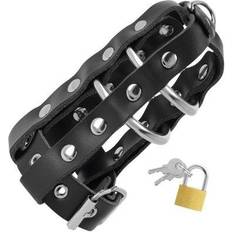 Chastity cage Sexleksaker Darkness Leather Chastity Cage