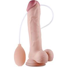 Ejaculating Dildo Dildos Lovetoy Soft Ejaculation Cock with Ball 9"