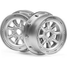 HPI Racing Ml-8 Wheel Silver (120x60mm/2pcs) #115765