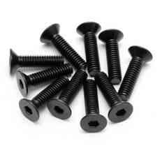 HPI Racing HPI 94531 Flat Head Screw M4X15Mm (Hex Socket/10Pcs)