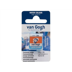 Van Gogh Pintura Acuarela Royal Talens 1/2 Godet Naranja Permanente