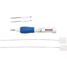 Ompelutarvikkeet Creotime Embroidery Punch Ref 46131 1 Soft Grip Needle Holder 3 Needles 2 Threaders