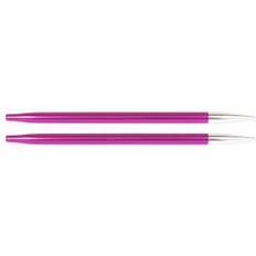 Knitpro Zing Ãndstickor Aluminium 13cm 5,00mm US8 Ruby