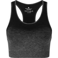 Ronhill Life Run Bra - Black/Grey Marl