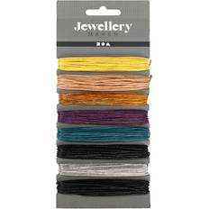 Creativ Company Filati e Forniture per Lavori a Maglia Creativ Company Cotton Cord, thickness 1 mm, assorted colours, 8x5 m/ 1 pack