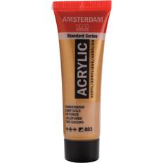 Gold Acrylic Paints Amsterdam Standard Series Acrylic Tube Deep Gold 20ml