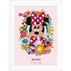 Vervaco Vervaco Counted Cross Stitch Kit: Minnie-Shushing, Cotton, Assorted, 7.5 x 1 x 7.2 cm