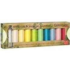 Ompelulangat Gutermann Ompelulankasetti EKO Pastellivärit 10 kpl