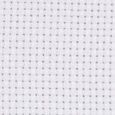 Hilos y Materiales de Costura Creativ Company Aida Fabric, size 50x50 cm, 43 squares per 10cm white, 1 pc