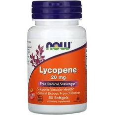 Lycopen Now Foods Lycopene 20 mg 50 Softgels