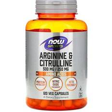 Now Foods ARGININE & CITRULLINE 120 stk 120 stk