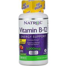 Natrol VITAMIN B-12 5000 MCG FAST DISSOLVE 100 stk 100 stk