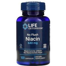 Niacin no flush Life Extension No Flush Niacin 100 caps