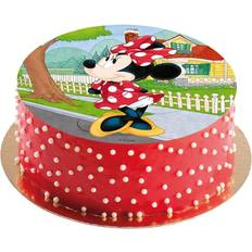 Dekora Vaffelpapir Minnie Mouse sukkerfri Ø20 cm