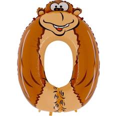 Generique Animaloons tal ballon Fødselsdags ballon 0 Gorilla