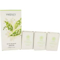 Paraben Free Bar Soaps Yardley Lily of The Valley Luxury Soaps 3-pack