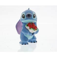 Stitch figur Disney Figur SHOWCASE STITCH BLOMMOR Officiell licens Lilo och Stitch Enesco