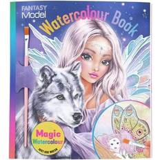 Top Model Kleurboeken Top Model Fantasy waterverf boek FAIRY