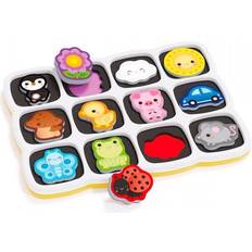 Quercetti 0231 Smart Puzzle First Words & Colours Shapes & Colours