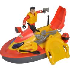 Feuerwehrmann Sam Gartenspielzeuge Simba Brandmand Sam Juno Jet Ski mit Figur