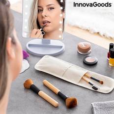 Makeup børster sæt InnovaGoods Makeup børster i etui