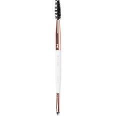 Sminke Brushworks Brow Brush - White/Gold