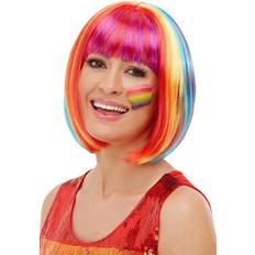 Rainbow Bob Wig