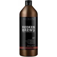 Redken brews schampoo Redken Brews 3 in1 Shampoo Conditioner & Body Wash 1000ml