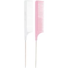 Brushworks HD Tail Combs Black