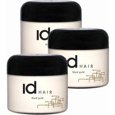 Id hair hårvoks idHAIR 3-pack Hard Gold Wax 100ml Bone White 100ml