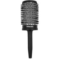 Round Brush Porfesional Black Aluminium (Ã 60 mm)