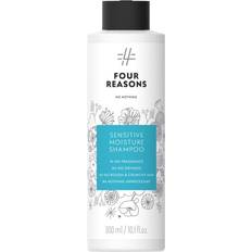 Four Reasons No Nothing Sensitive Moisture Shampoo Perfume- Moisturising Shampoo For Dry and Damaged Hair 100% Vegan 300ml