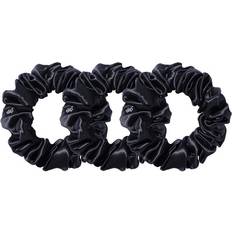 Slip Chouchous Large Silk Scrunchies (Lot De 3) - Black, Pink, Caramel