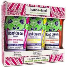 human + kind Hand Cream Trio by Human Kind for Unisex 3 x 1.7 oz Watermelon, Tropical Fresh, Lavender