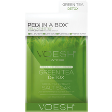 Eksfolierende Fodmasker Voesh Pedi In A Box, Green Tea Detox