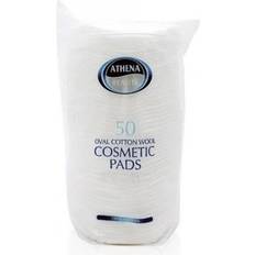 Athena Oval Cotton Cosmetic Pads 50 pcs