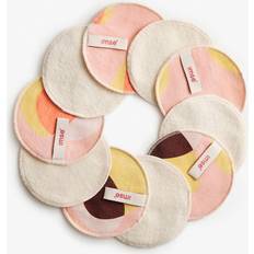 Dubbelsidiga Bomullspads 10-pack Pink Hoop