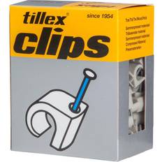 Skrueclips Tillex Skrueclips 18-22 mm hvid