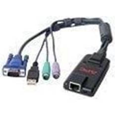 Conmutadores KVM Schneider Electric APC KVM-PS2VM cable para video, teclado y ratón (kvm) Negro