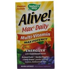 Nature's Way Nature's Way Alive Multi-Vitamin Whole Food Energizer 90 Vegetarian Capsules