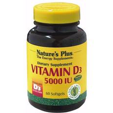 Nature's Plus Vitamin D3 5000 IU 60 Softgels