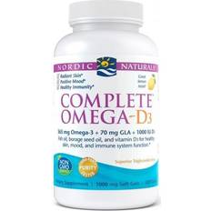 Nordic Naturals Complete Omega-D3 565mg Lemon 120 softgels