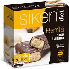 Bares Siken Diet Barrita De Coco Con Banana 5 Uds