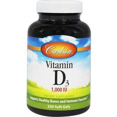 Carlson Vitamin D3 1000 IU 250 Softgels