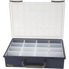 Raaco 16'' RAACO Storage Box, with 16 Removable Insert Boxes, H: 8 cm, size 33,8x26,1 cm, 1 set